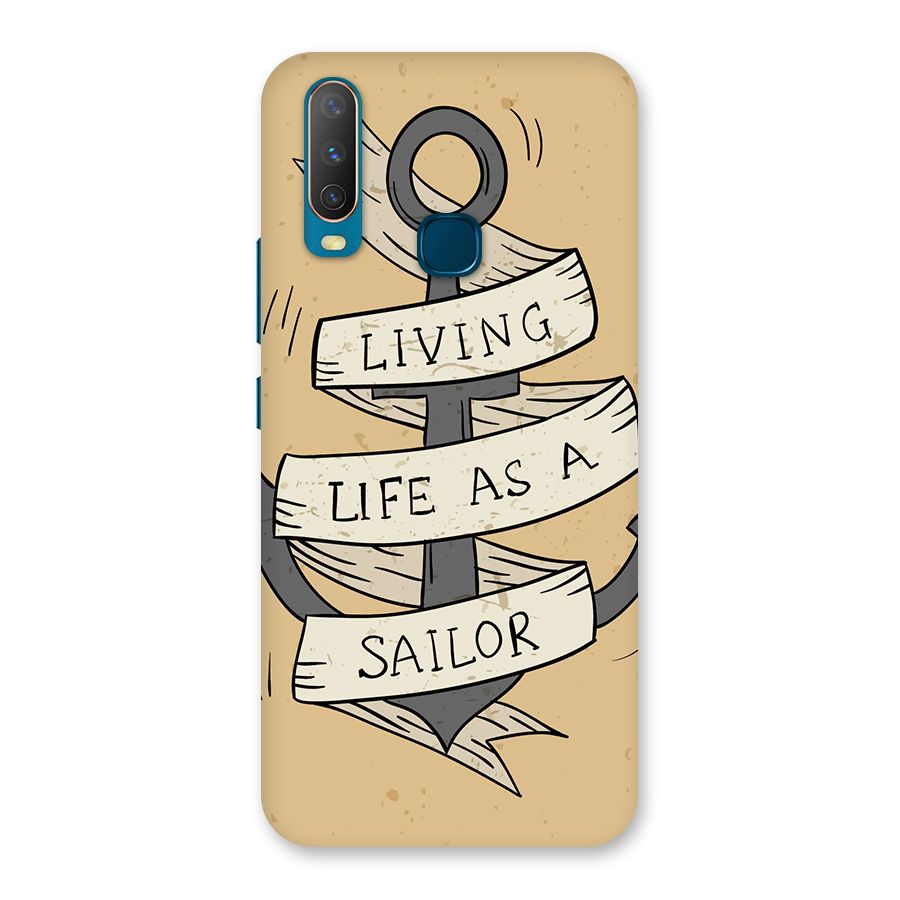 Old School Anchor Back Case for Vivo Y11