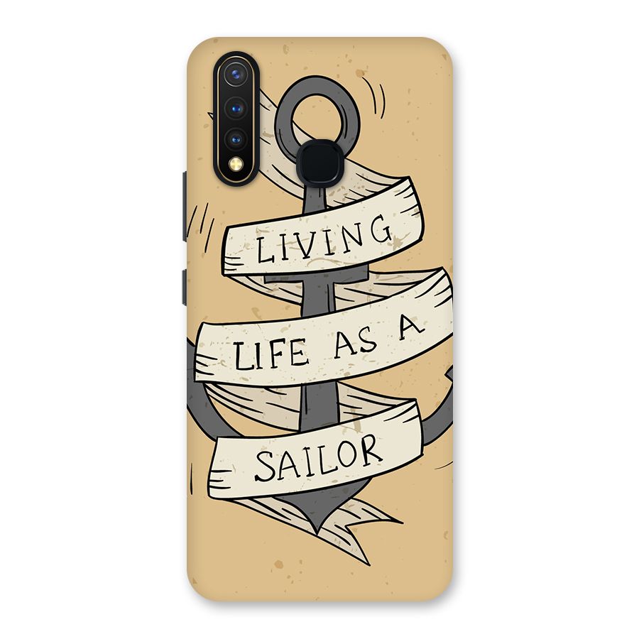 Old School Anchor Back Case for Vivo Y19