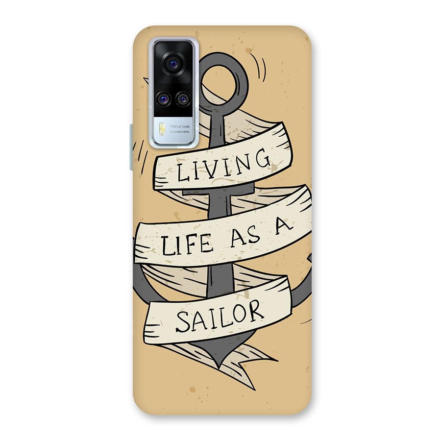 Old School Anchor Back Case for Vivo Y31