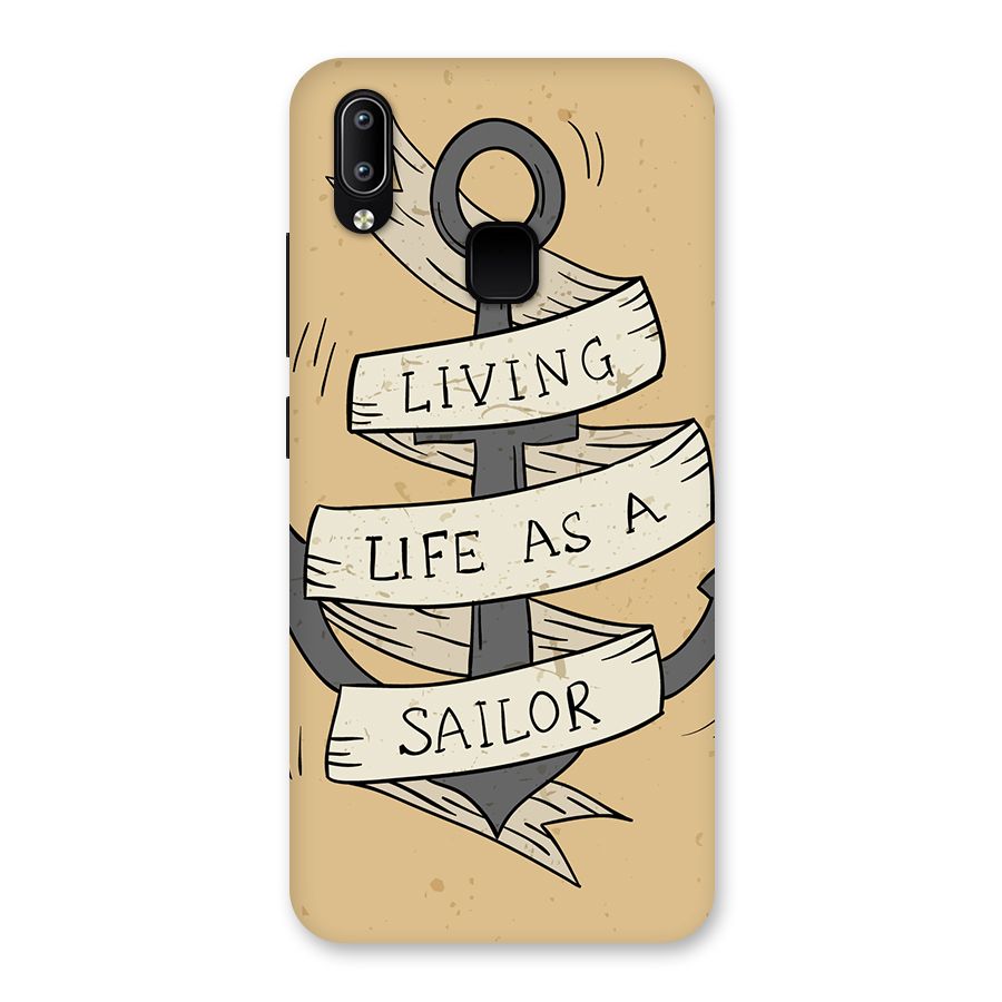 Old School Anchor Back Case for Vivo Y93