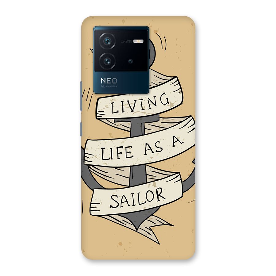 Old School Anchor Back Case for Vivo iQOO Neo 6 5G