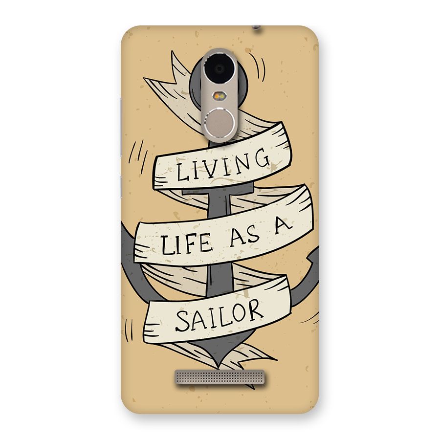 Old School Anchor Back Case for Xiaomi Redmi Note 3