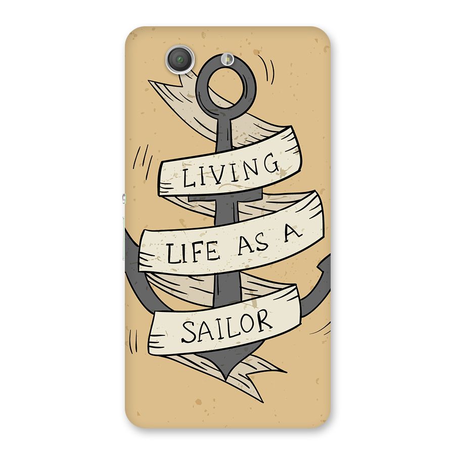 Old School Anchor Back Case for Xperia Z3 Compact
