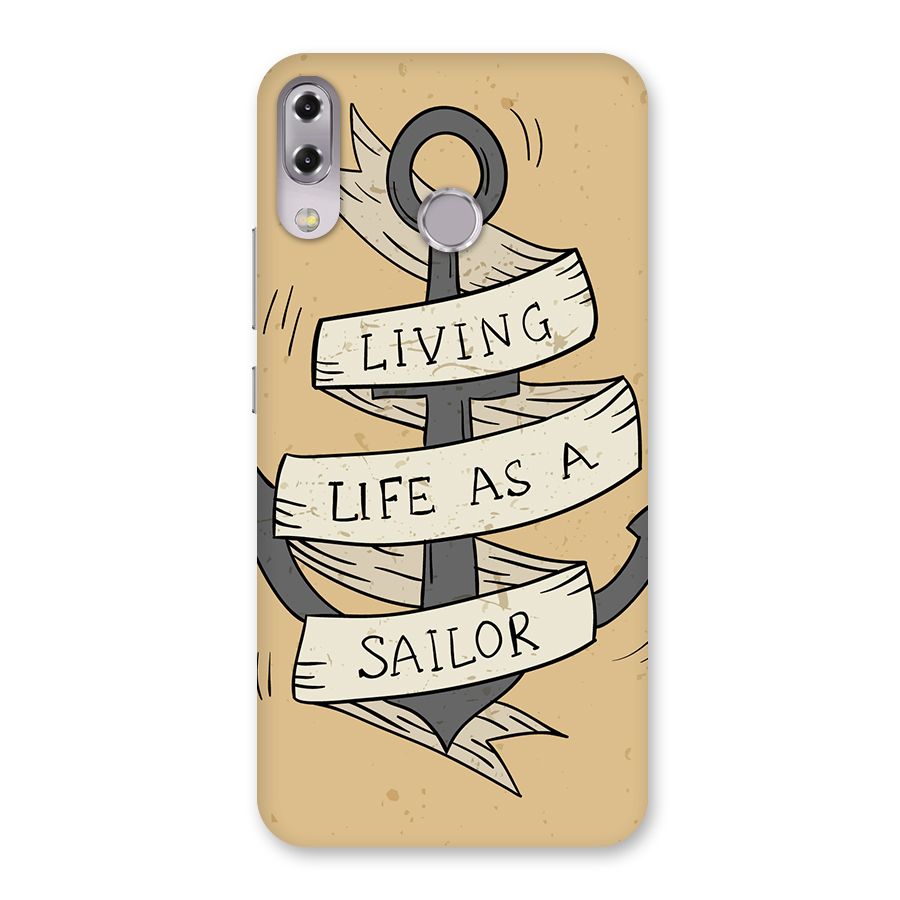 Old School Anchor Back Case for Zenfone 5Z
