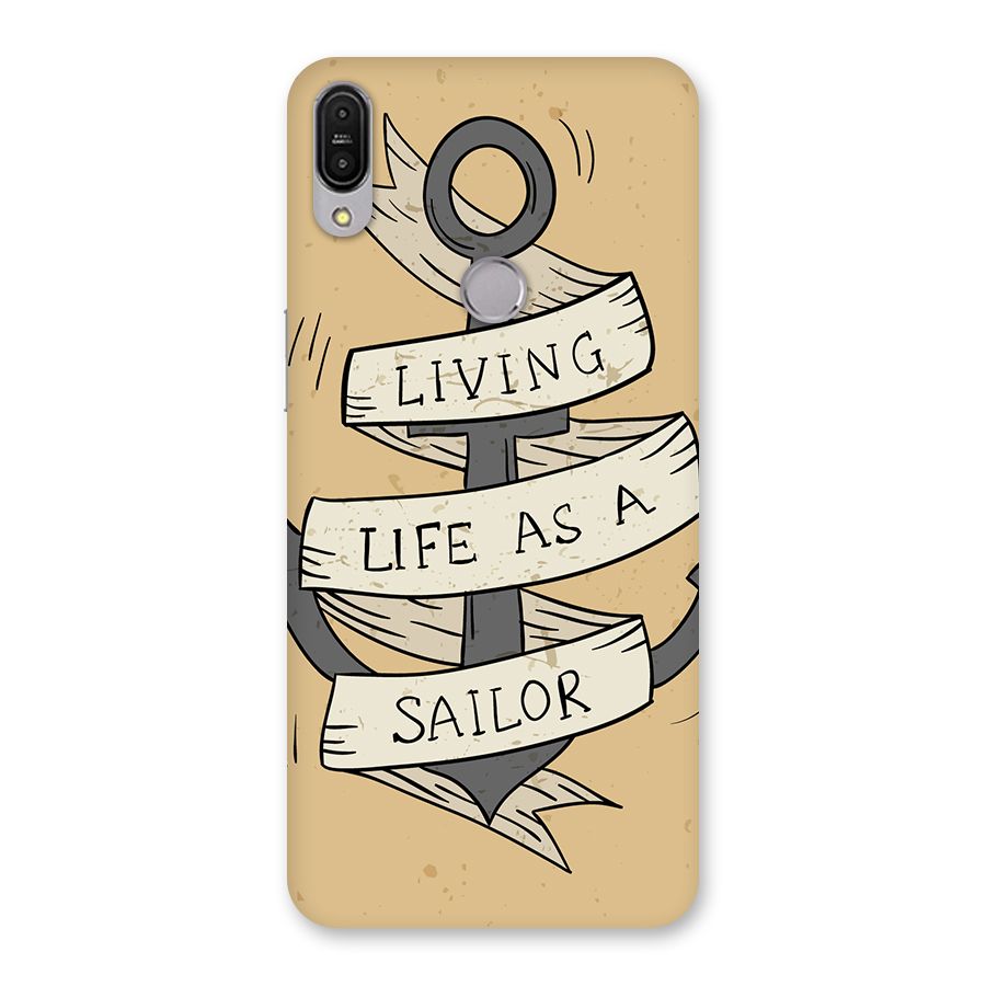 Old School Anchor Back Case for Zenfone Max Pro M1