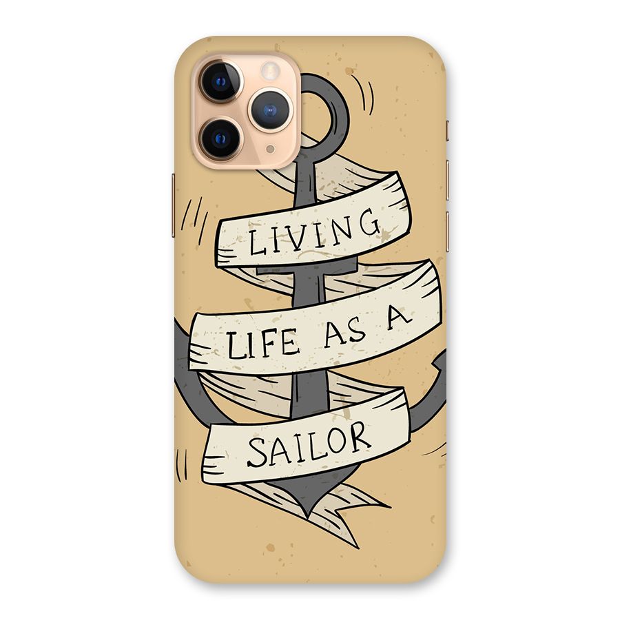 Old School Anchor Back Case for iPhone 11 Pro