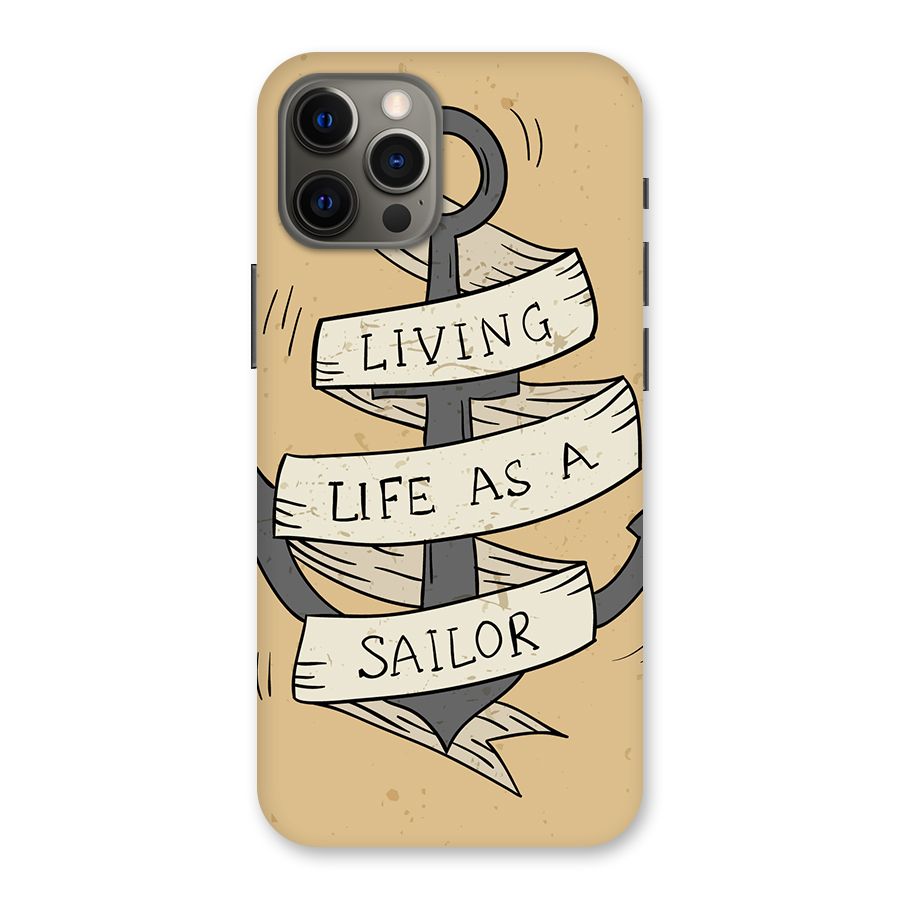 Old School Anchor Back Case for iPhone 12 Pro Max