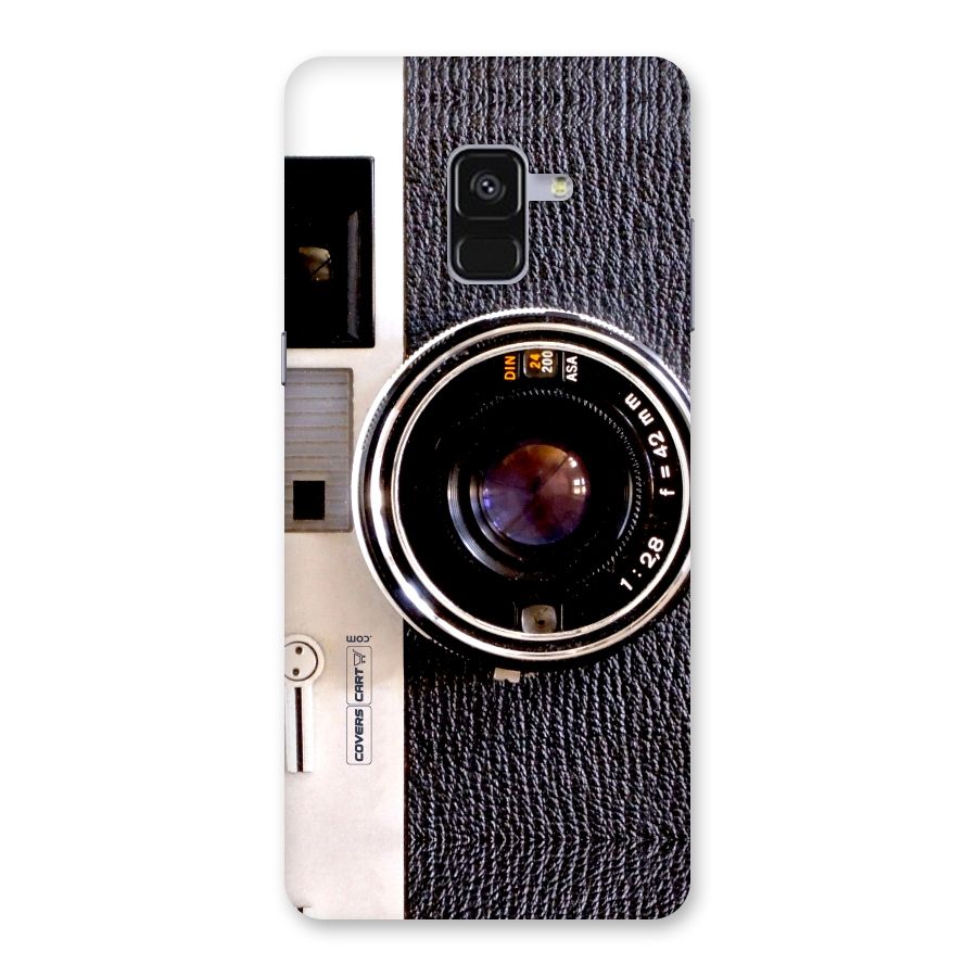 Old School Camera Back Case for Galaxy A8 Plus