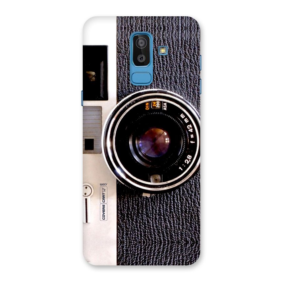Old School Camera Back Case for Galaxy J8