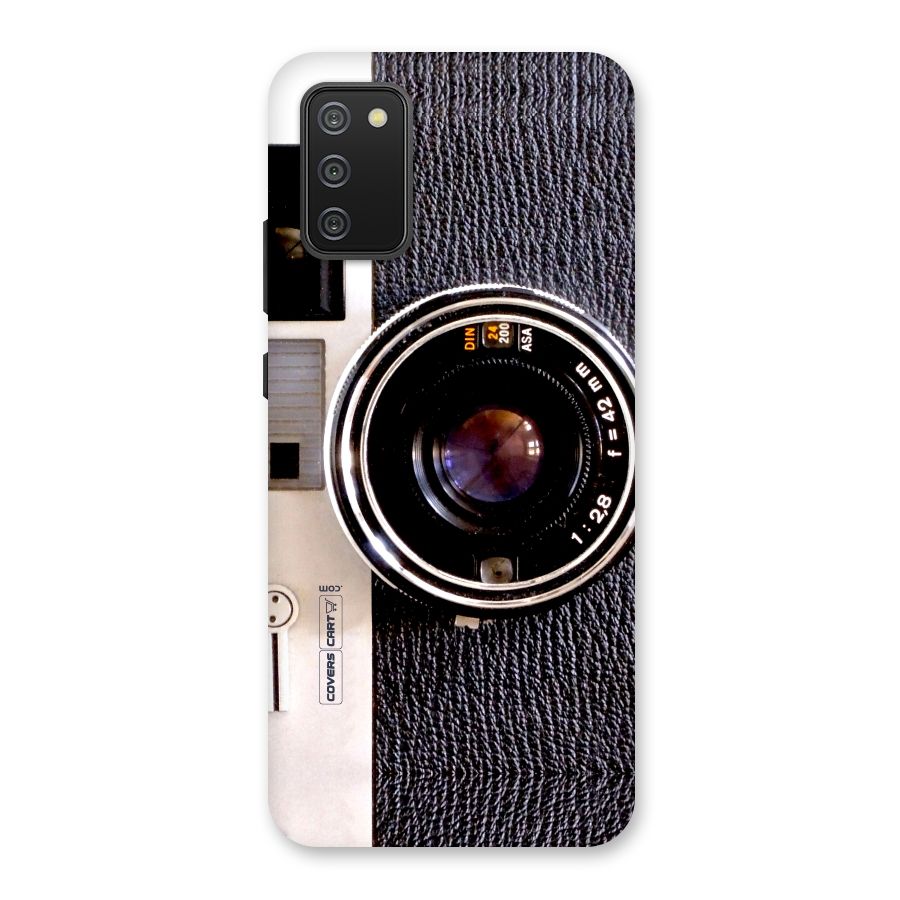 Old School Camera Back Case for Galaxy M02s