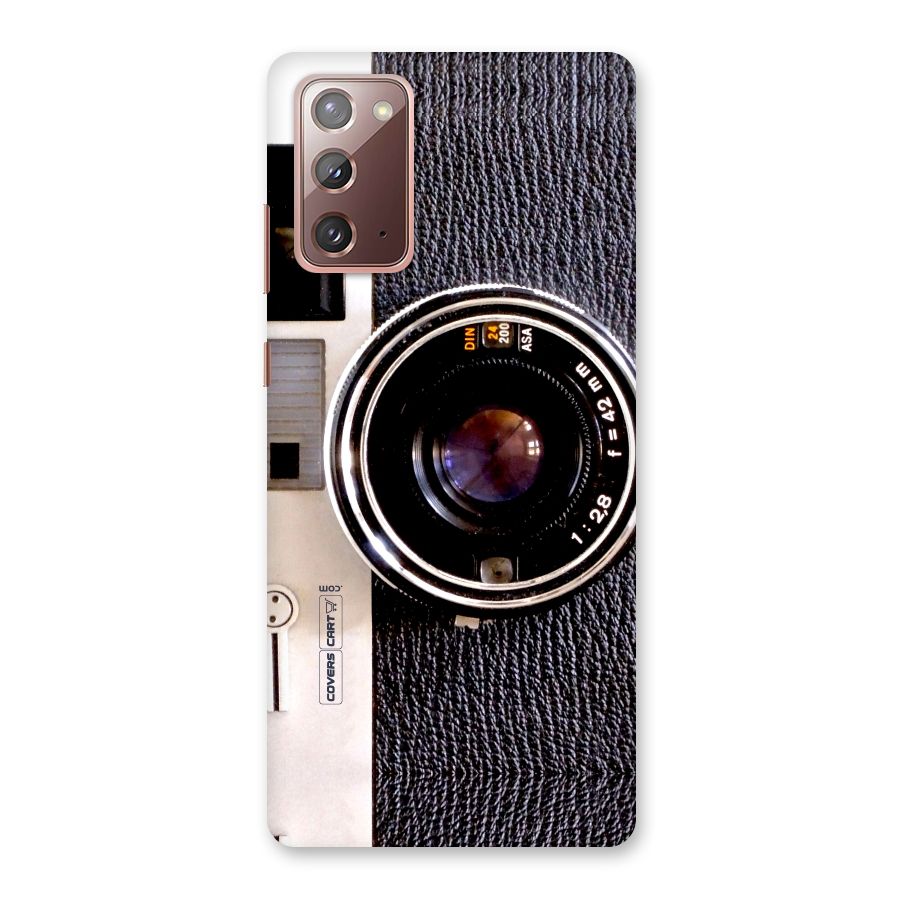 Old School Camera Back Case for Galaxy Note 20