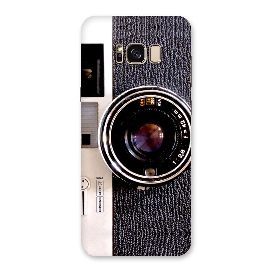 Old School Camera Back Case for Galaxy S8 Plus