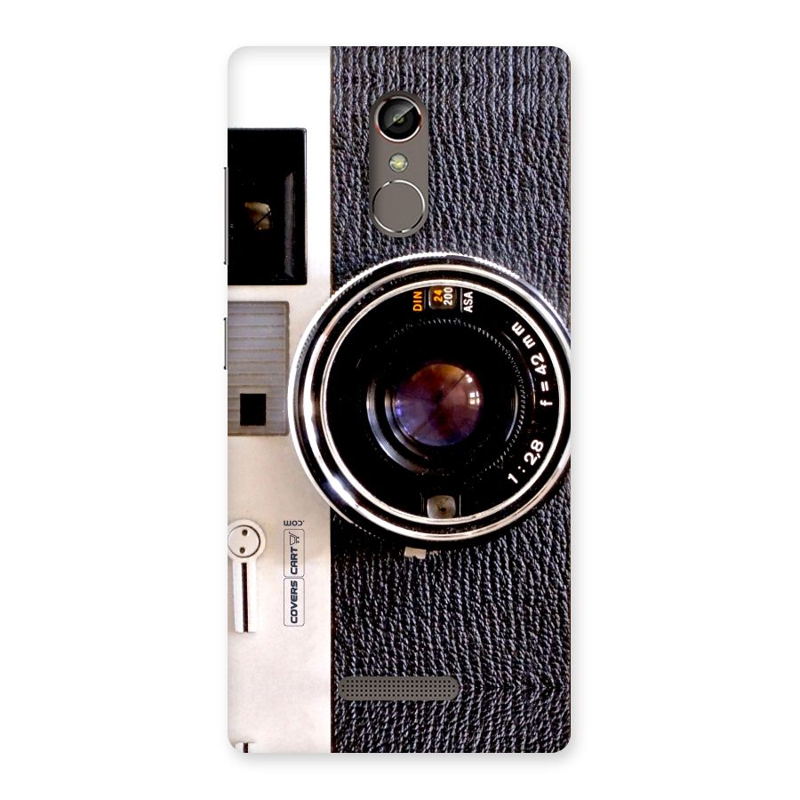 Old School Camera Back Case for Gionee S6s
