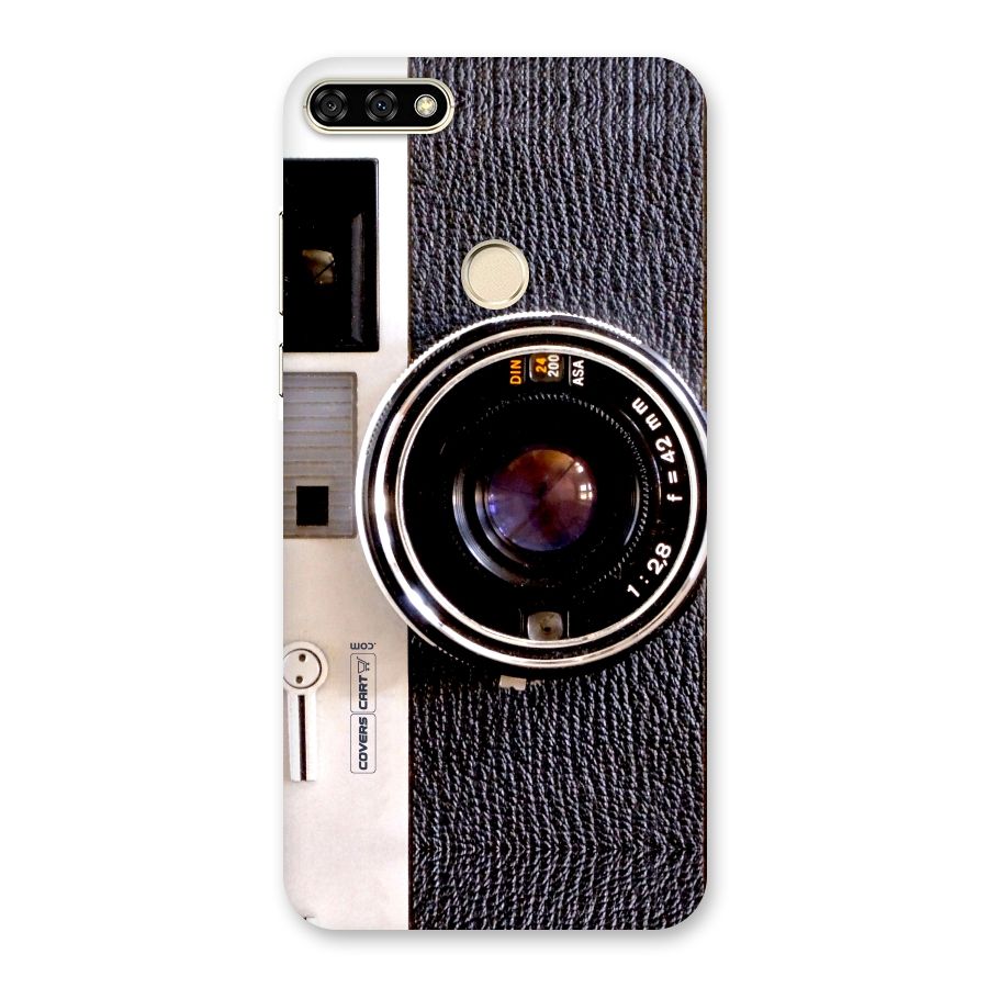 Old School Camera Back Case for Honor 7A