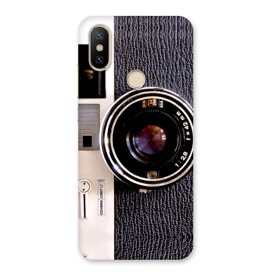 Old School Camera Back Case for Mi A2