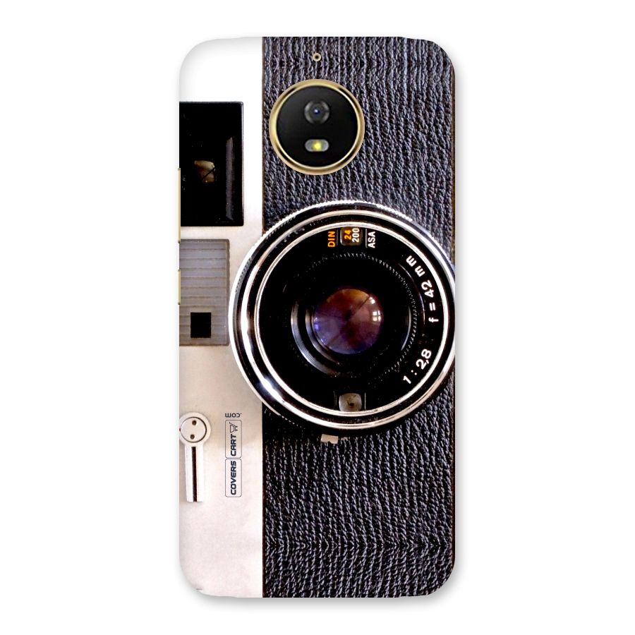 Old School Camera Back Case for Moto G5s