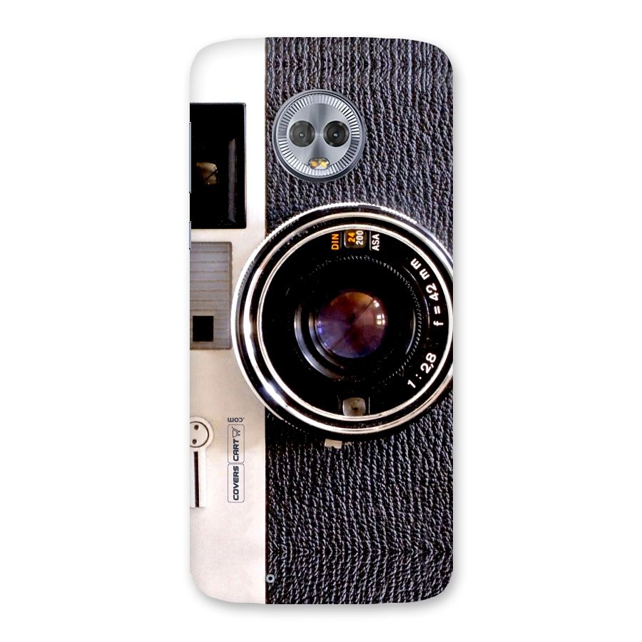 Old School Camera Back Case for Moto G6