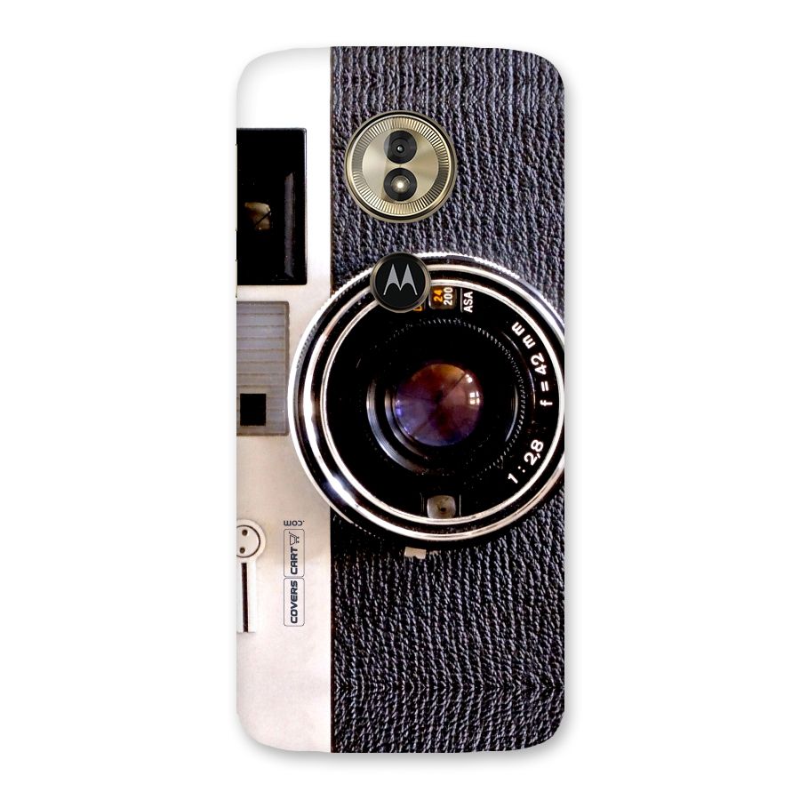 Old School Camera Back Case for Moto G6 Play