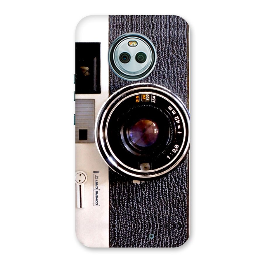 Old School Camera Back Case for Moto X4