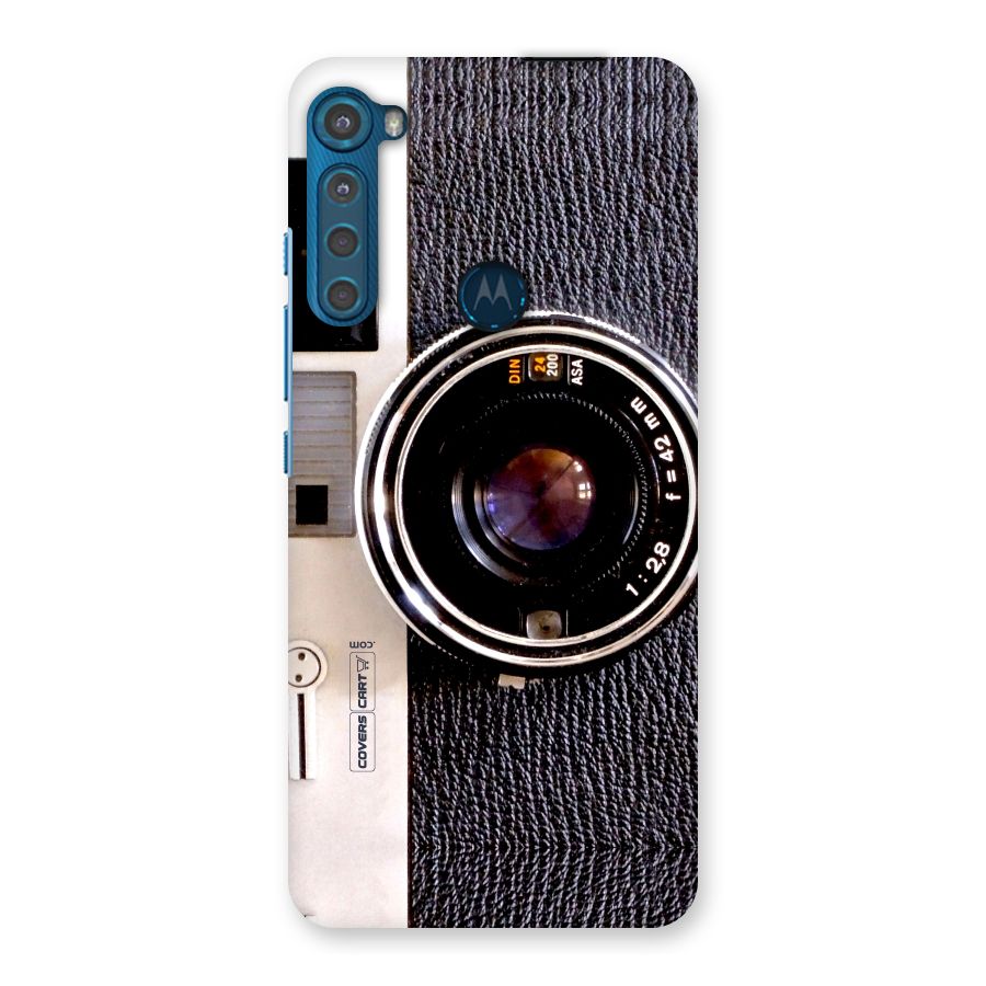 Old School Camera Back Case for Motorola One Fusion Plus