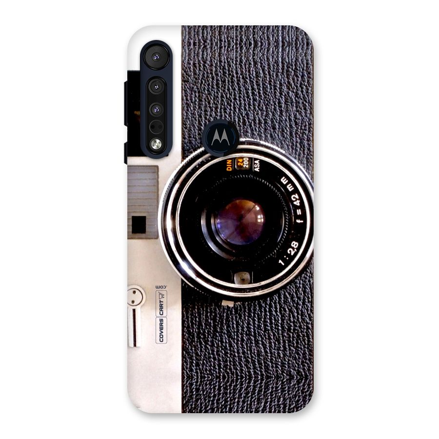 Old School Camera Back Case for Motorola One Macro