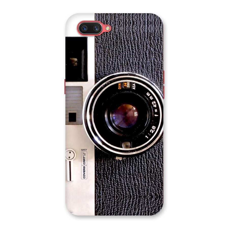 Old School Camera Back Case for Oppo A3s