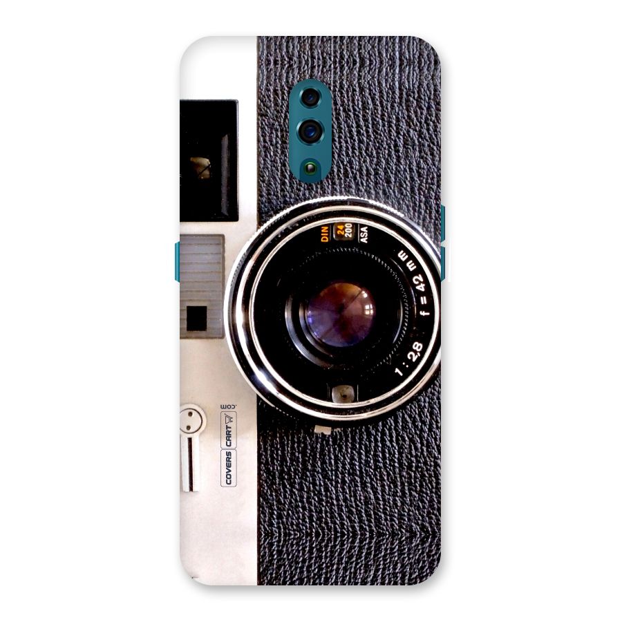Old School Camera Back Case for Oppo Reno