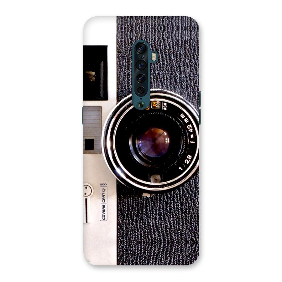 Old School Camera Back Case for Oppo Reno2