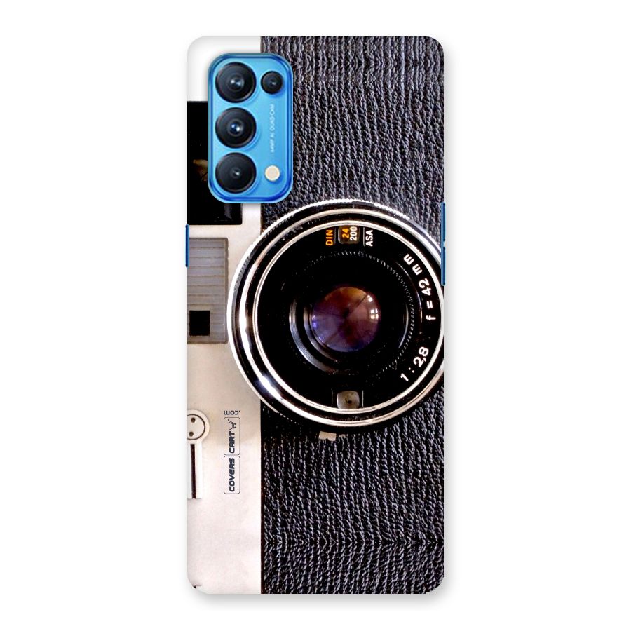Old School Camera Back Case for Oppo Reno5 Pro 5G