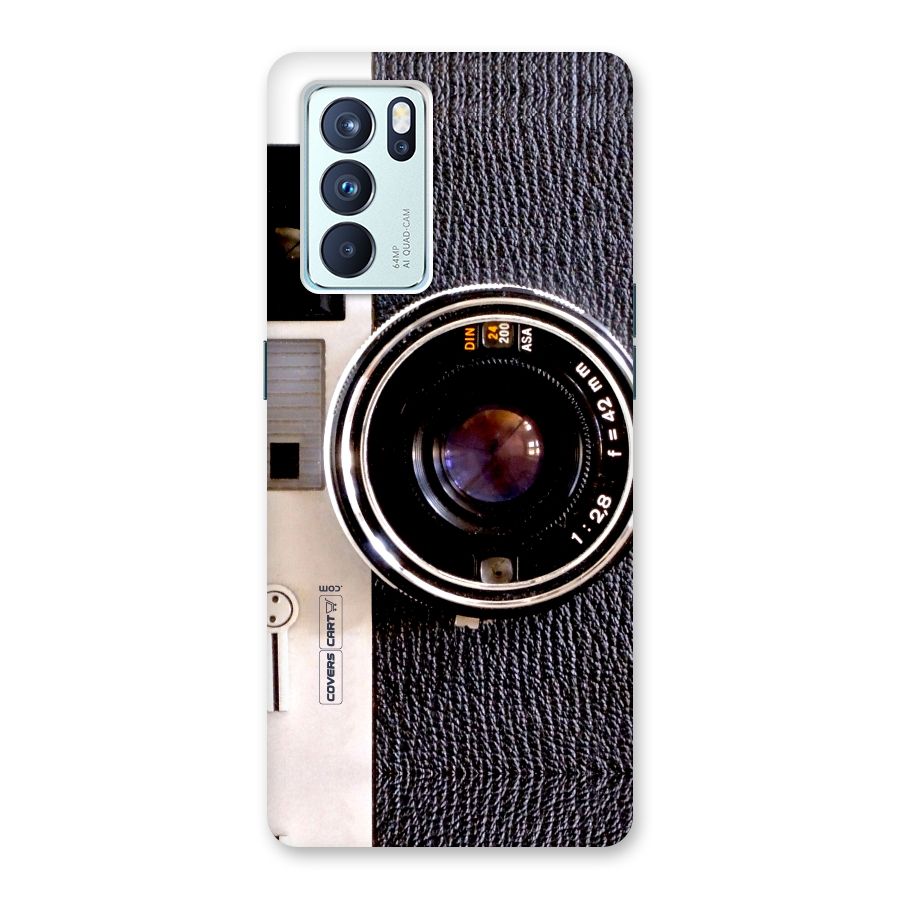 Old School Camera Back Case for Oppo Reno6 Pro 5G
