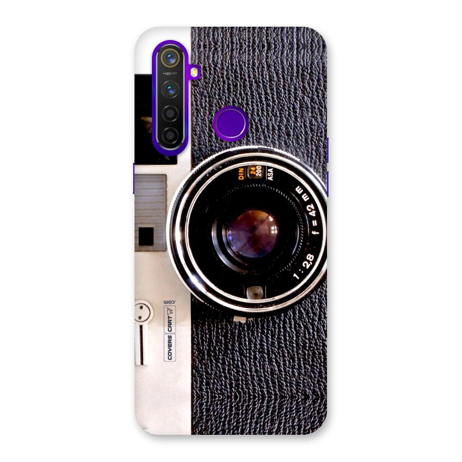 Old School Camera Back Case for Realme 5 Pro
