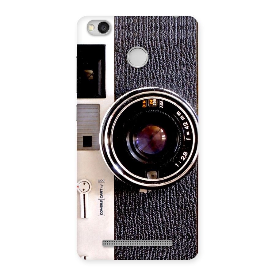 Old School Camera Back Case for Redmi 3S Prime