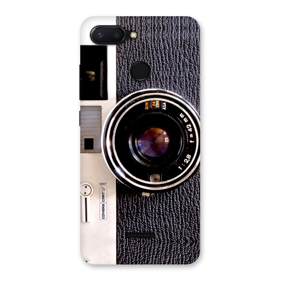 Old School Camera Back Case for Redmi 6