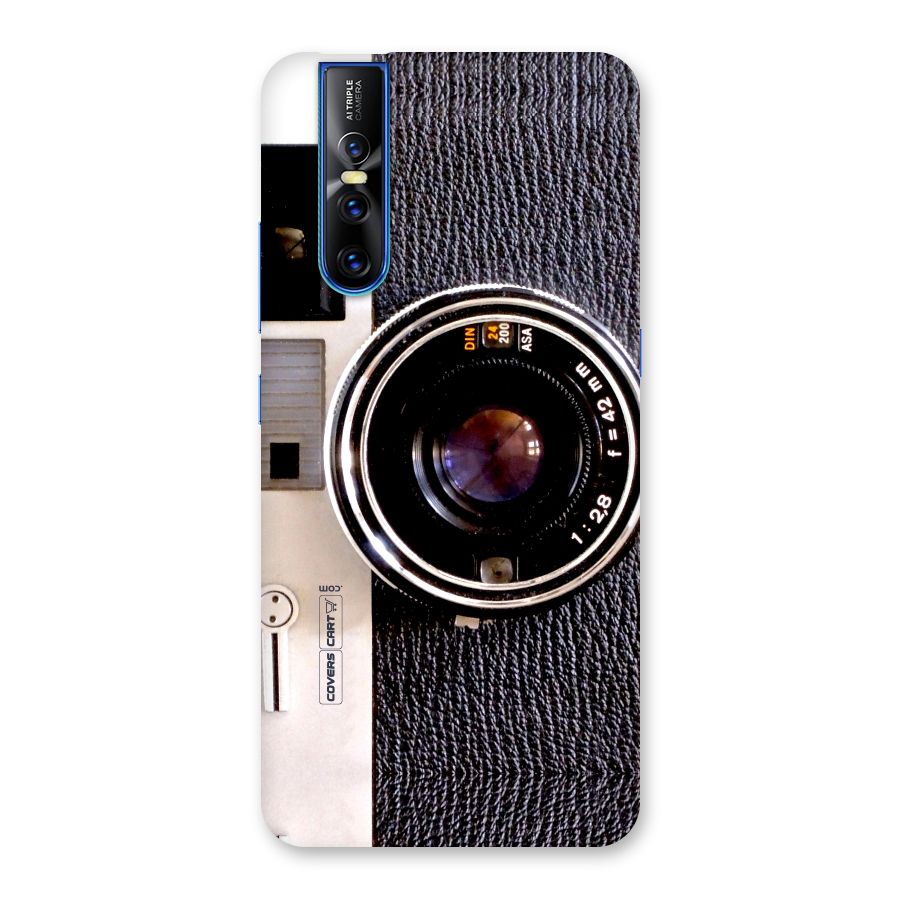 Old School Camera Back Case for Vivo V15 Pro