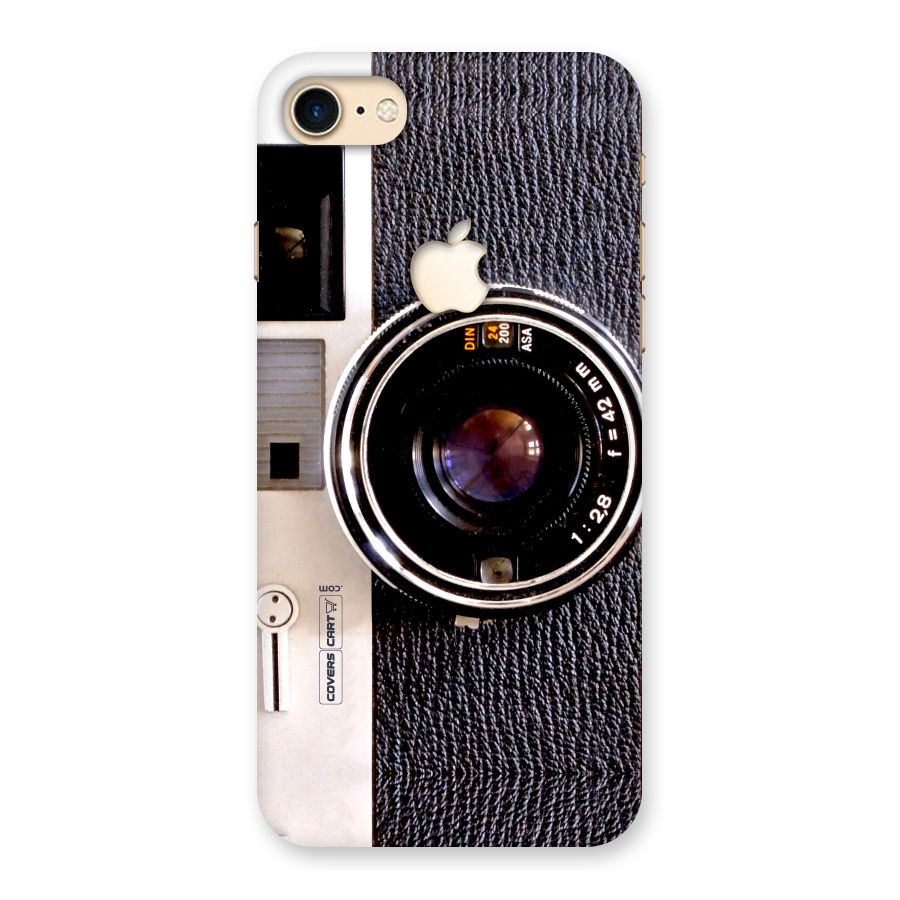 Old School Camera Back Case for iPhone 7 Apple Cut