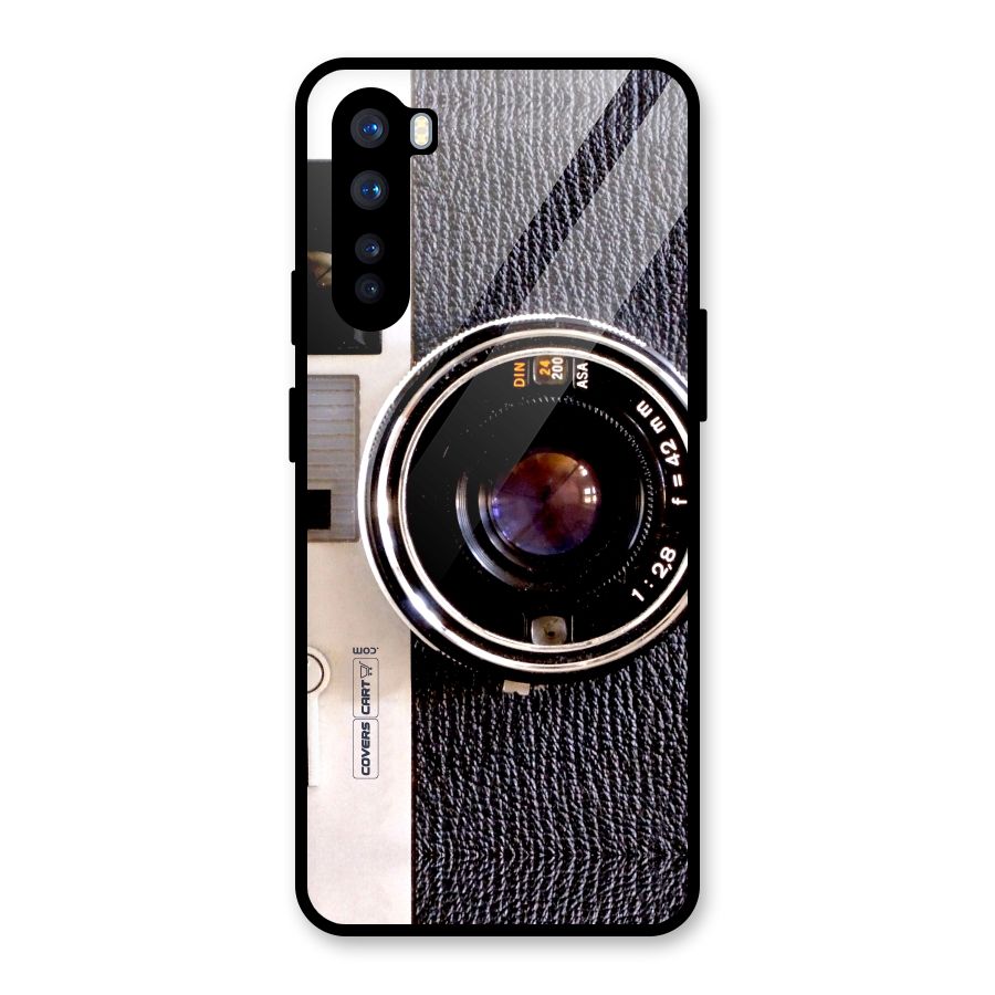 Old School Camera Glass Back Case for OnePlus Nord