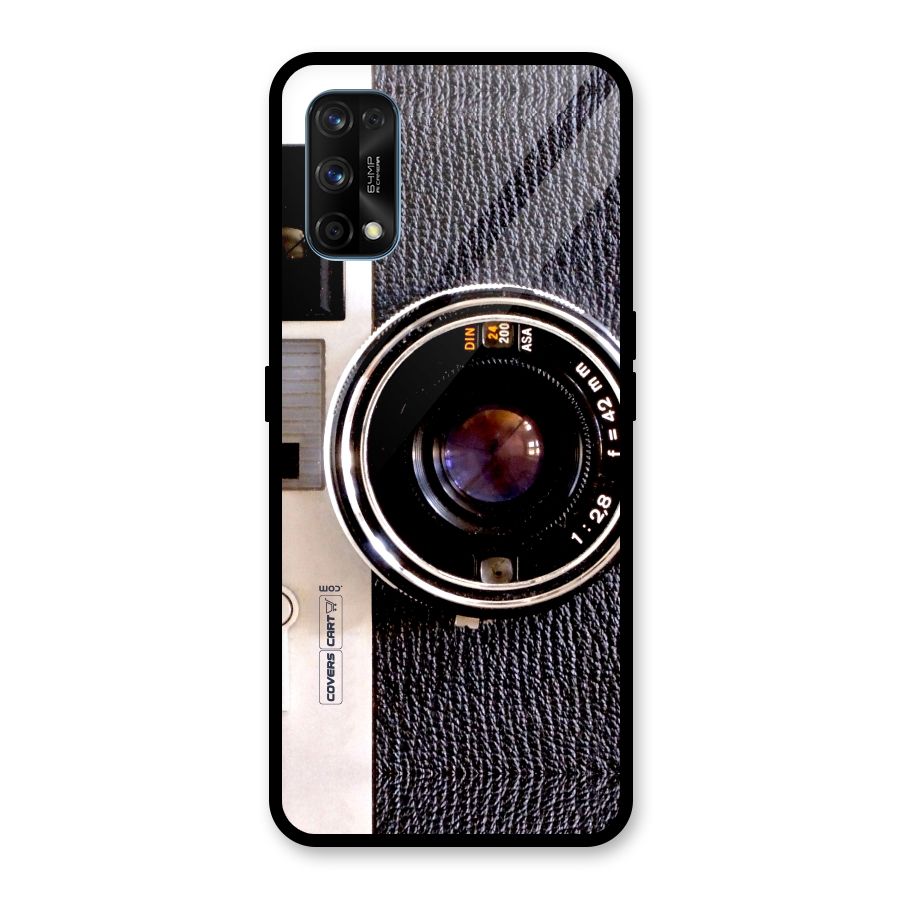 Old School Camera Glass Back Case for Realme 7 Pro