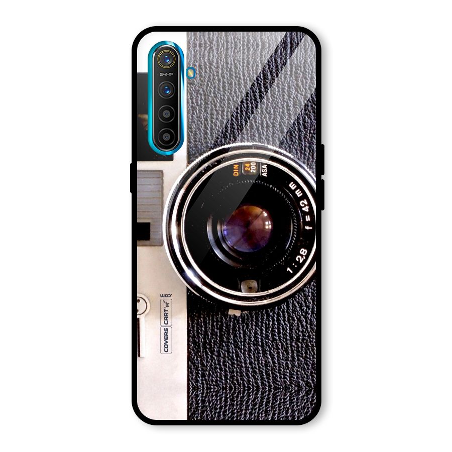 Old School Camera Glass Back Case for Realme X2