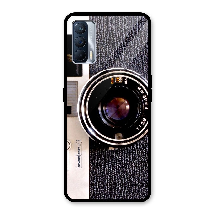 Old School Camera Glass Back Case for Realme X7