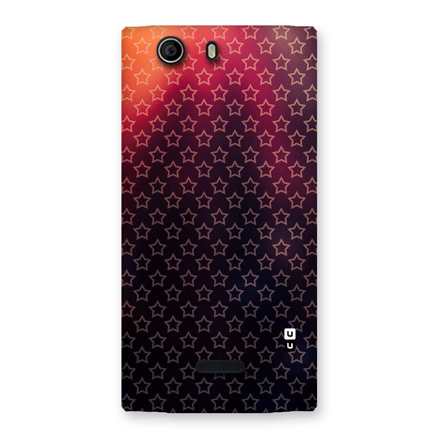 Ombre Stars Back Case for Canvas Nitro 2 E311