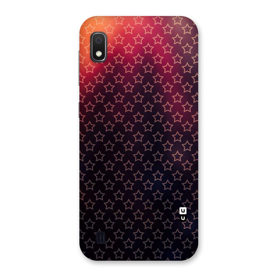 Ombre Stars Back Case for Galaxy A10