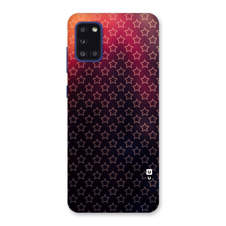 Ombre Stars Back Case for Galaxy A31