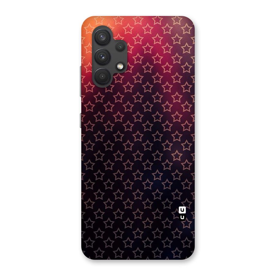 Ombre Stars Back Case for Galaxy A32