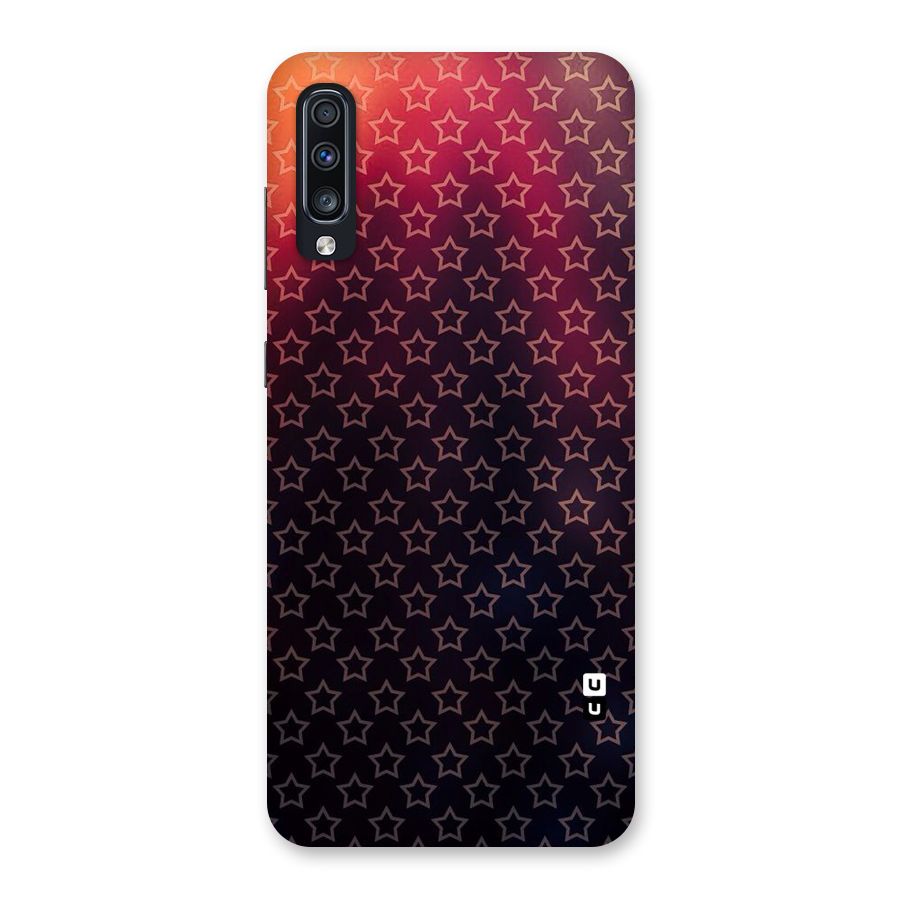 Ombre Stars Back Case for Galaxy A70