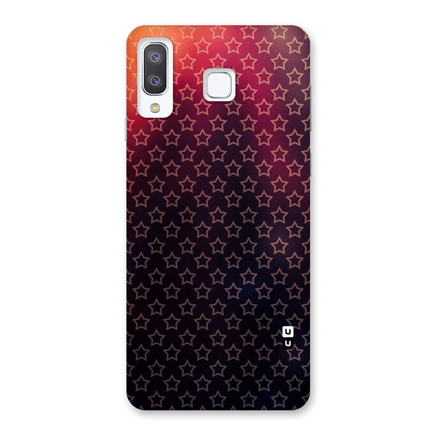 Ombre Stars Back Case for Galaxy A8 Star