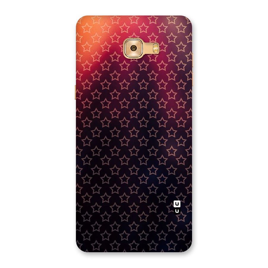 Ombre Stars Back Case for Galaxy C9 Pro