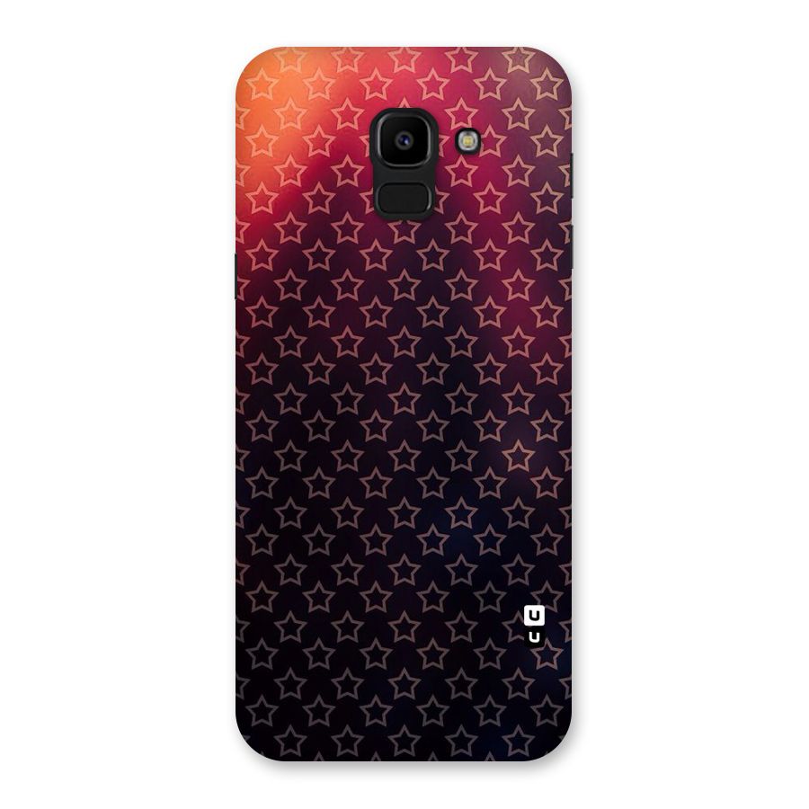 Ombre Stars Back Case for Galaxy J6