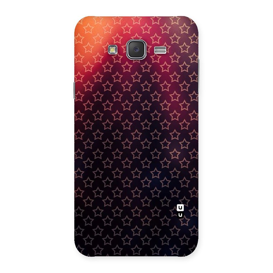 Ombre Stars Back Case for Galaxy J7