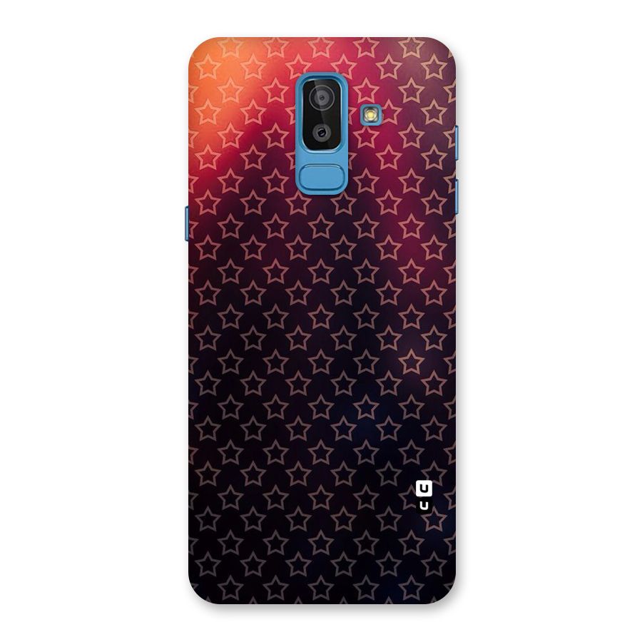 Ombre Stars Back Case for Galaxy J8