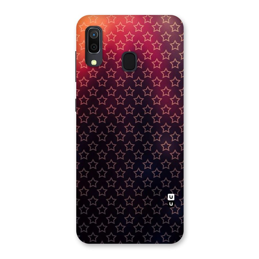 Ombre Stars Back Case for Galaxy M10s